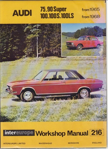 Audi 100 saloon - 100, (
