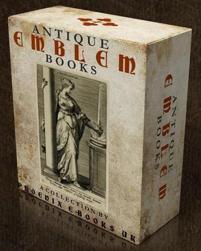 Emblem books rare - emblem, antique