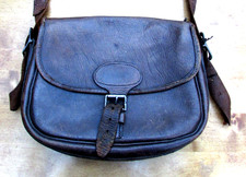 Vintage Leather shooting/ Clay Pigeon cartridge bag