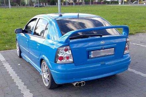 Boot spoiler for opel astra - opel, g