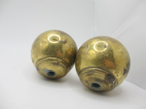 Victorian brass curtain pole - victorian,