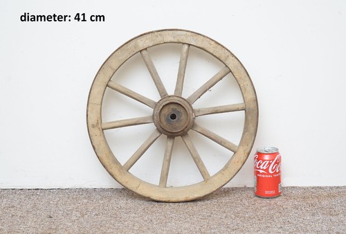 Vintage old wooden cart - , wagon