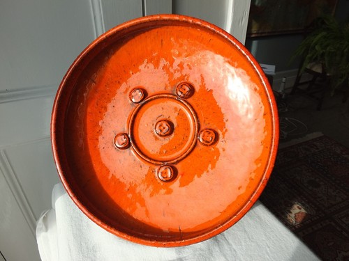 1970s burned orange and brown