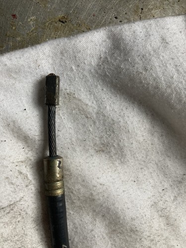Suzuki pe175 rear brake cable - pe175,