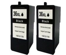 2 X Black  Ink Cartridges NO