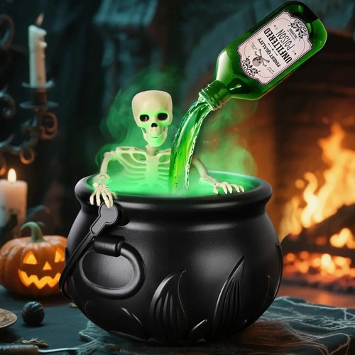 Witch cauldron tripod - tripod, fog