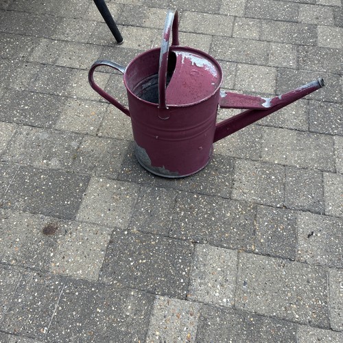 Vintage watering can gallon - can,