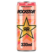 Rockstar Energy Peach 330ml