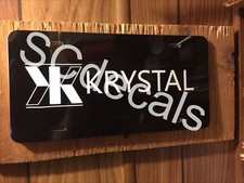 Krystal Coach License Plate