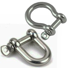 Dee and Bow Shackles 5mm 6mm