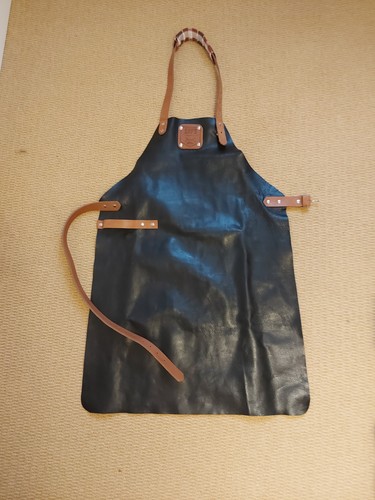 Sjef leather apron - leather, apron.