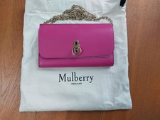 Mulberry Amberley Clutch Pink
