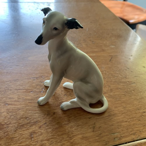 Whippet greyhound figure - whippet,