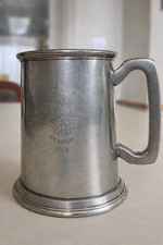 Vintage English Pewter Tankard