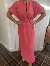 LIPSY DRESS SIZE 12 CORAL PINK