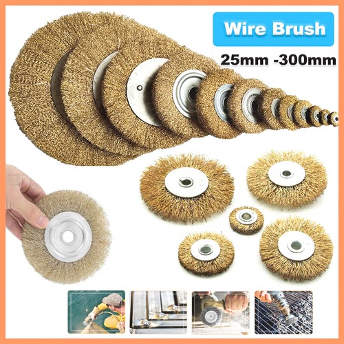 Wire brush wheel - wire,