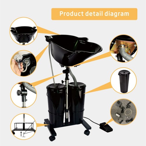 Portable hairdressing backwash - portable,