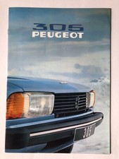 Peugeot 305 GL GR SR Brochure