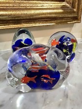 Three Vintage Murano style