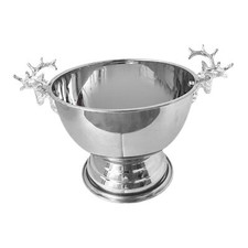 Creative Stainless  Head Champagne Basin, Large Ice Bucket European Retro,