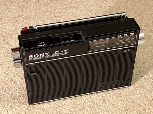 Sony icf 110w vintage - sony, icf-110w