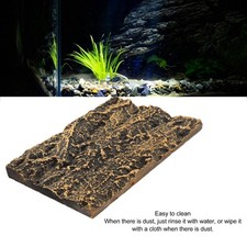 17.5x13cm Rock Terrarium Background High Simulation Clear Texture PU Reptil FI