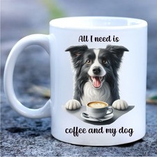 Border Collie Dog Mug With