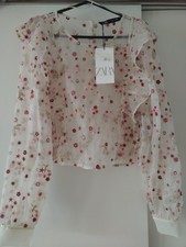 Classy cream floral Zara long