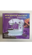 Mini Sewing Machine With Adapter And Foot Pedal Control New