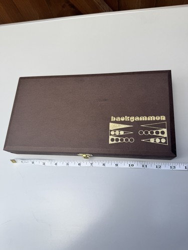 Vintage backgammon board set - vintage,
