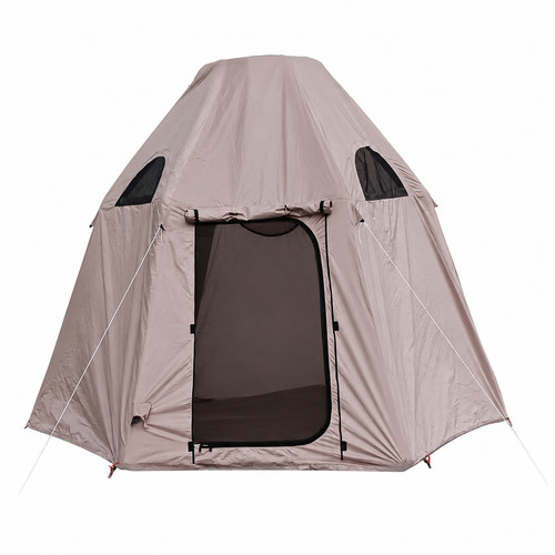 Khaki inflatable tent 6 - khaki,