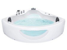 Whirlpool Corner Bath with LED