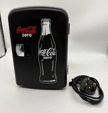 Coca-Cola Zero Personal Mini Fridge Working Cooler Warmer 240V 12V Koolatron VGC