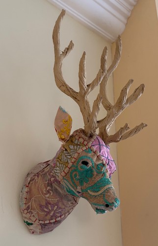 Reindeer stag trophy - reindeer/stag, -trophy