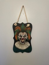 OOAK Creepy Painted Clown