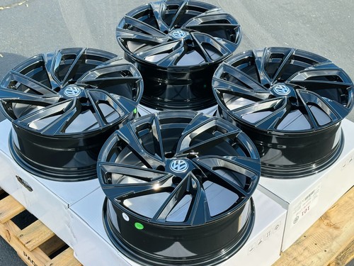 New black rims vw 5x112 - 4,
