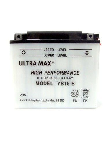 Ultramax yb16 battery - ultramax,