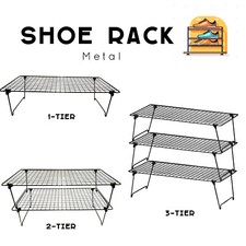 Metal Shoe Rack Stand 2 3 tier