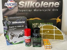 KAWASAKI ZX6R J1-J2 SERVICE KIT 2000 2001 WITH FREE CHAIN LUBE 