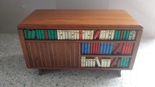 Tallent Old Bond Street Swiss Reuge Vintage Wooden Music Box Sideboard Bookcase
