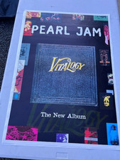PEARL JAM VITALOGY POSTER original from 1994 25x35"