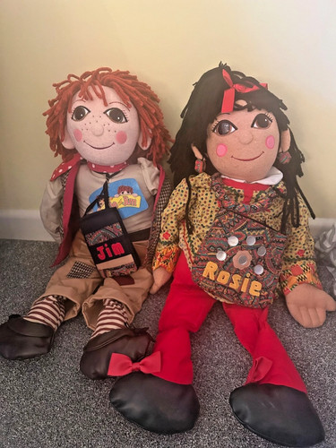 Rosie jim rag - &, dolls