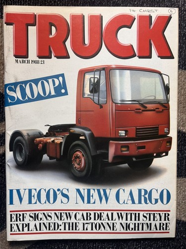Truck magazine march - magazine, 1988