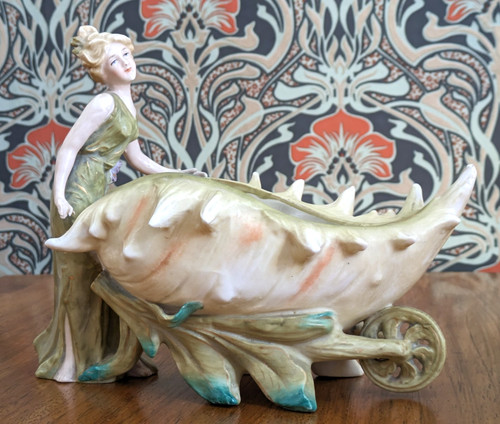 Bohemian art nouveau - bohemian, porcelain