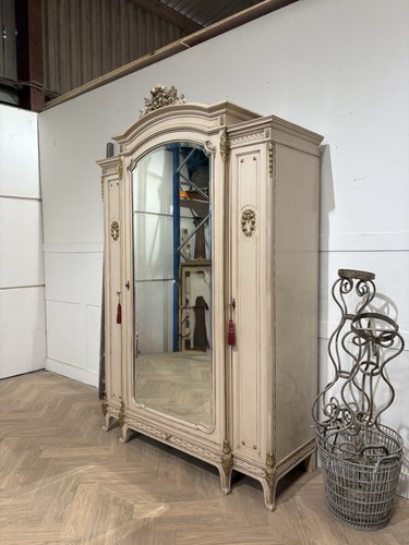 Antique french armoire large - antique,