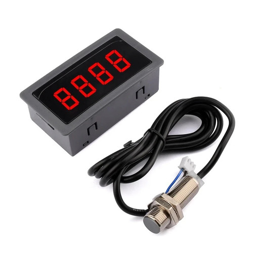 Digital led hall tachometer - digital,