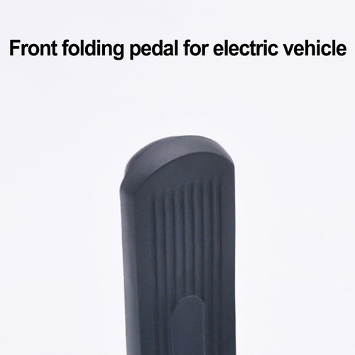 Electric moped front - front, pedal