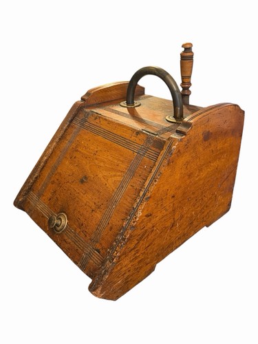 Antique coal purdonium box - antique, purdonium,