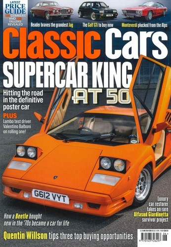 Classic cars magazine - classic, lambo