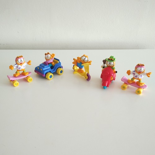 Set garfield the cat - set,